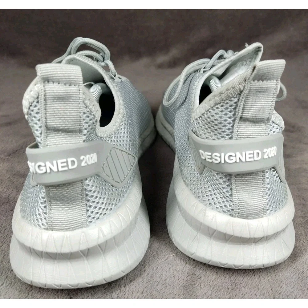 Men's Gray Light Weight Designed 2020 Running Sneakers Size‎ 12